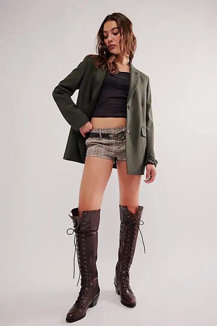 The Free People x Jeffrey Campbell Joey Over The Knee Boots - US 6.5